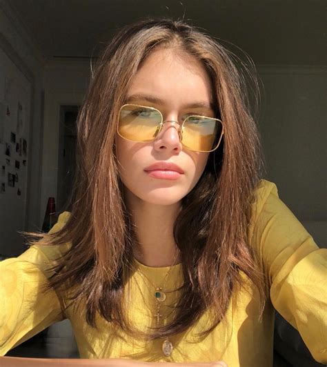 Kaia Gerber Sunglasses .